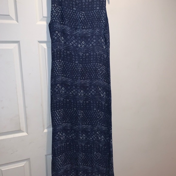 Evan-Picone Blue Maxi Dress, Size 12 - Picture 3 of 5
